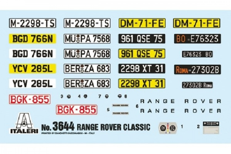 Italeri 1:24 Range Rover Classic