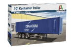 Italeri 1:24 40\' Container Trailer