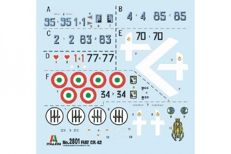 Italeri 1:48 Fiat CR.42 \'Falco