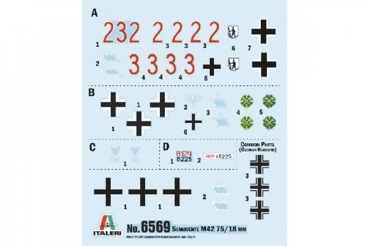 Italeri 1:35 Semovente M42 75/18 mm