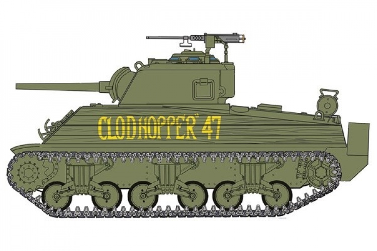 Italeri 1:35 M4A2 U.S. Marine Corps