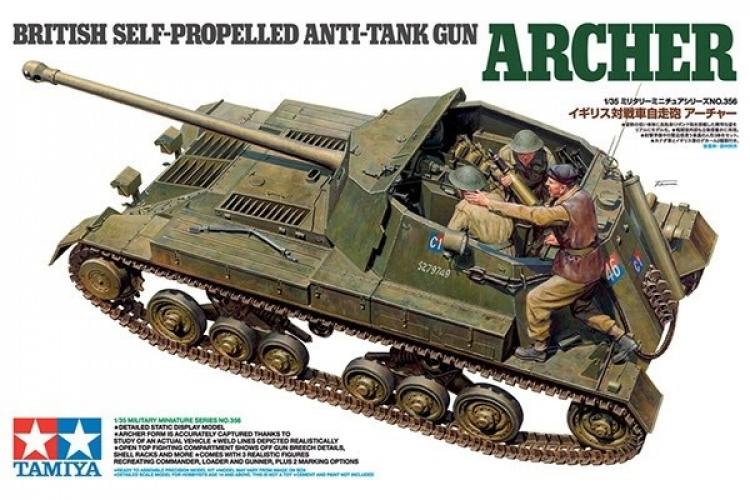 Tamiya 1/35 British Self-Propelled Anti-Tank Gun Archer