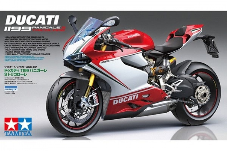 Tamiya 1/12 Ducati 1199 panigale S Tricolore