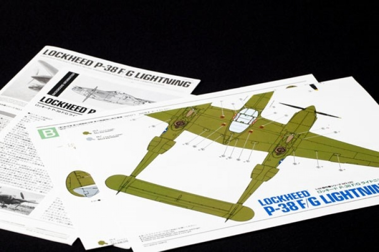Tamiya 1:48 Lockheed® P-38®F/G Lightning®