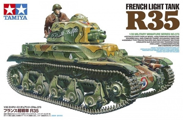 Tamiya 1:35 French Light Tank R35