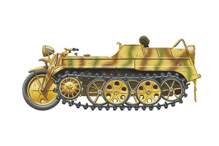 Tamiya 1/35 German Sd.Kfz.2 Kettenkraftrad (Mid-Productio