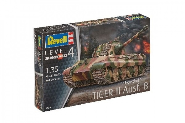 Revell TigerII Ausf,B (Henschel Turret)