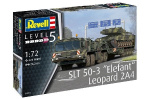 Revell 1:72 SLT 50-3 \'Elefant\' + Leopard 2A4