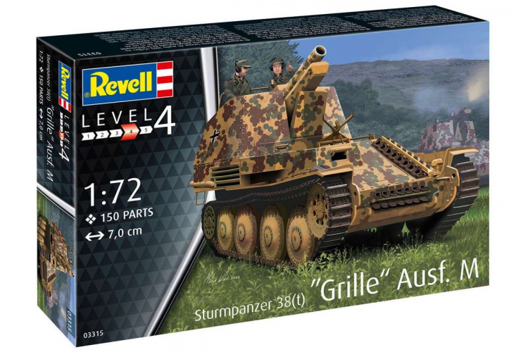Revell 1:72 Sturmpanzer 38(t) Grille Ausf. M