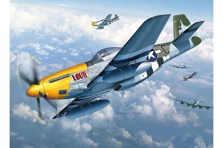 Revell P-51D-5NA Mustang (early version