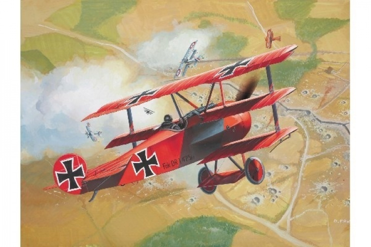 Revell Fokker Dr, 1 Triplane