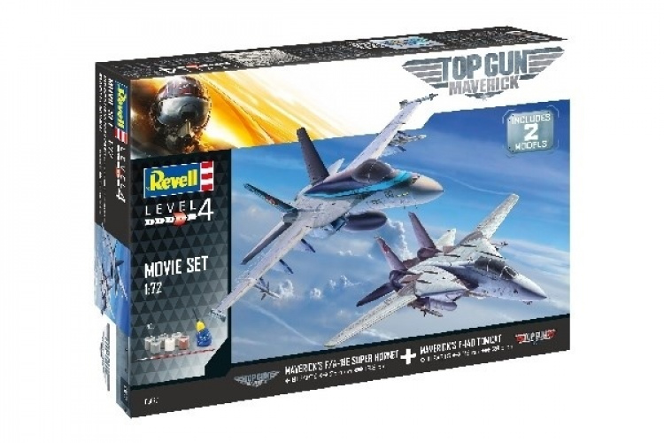 Revell 1:72 Gift Set \'Top Gun 2 Movie Set