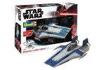 Revell 1:44 Weerstand A-wing Fighter, Blauw
