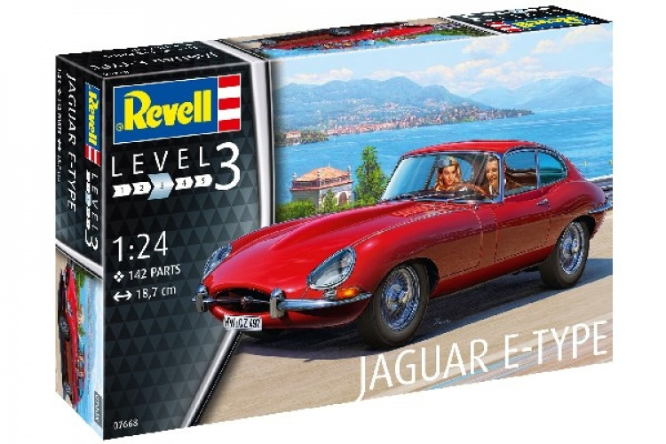 Revell 1:24 Jaguar E-Type (Coupé)