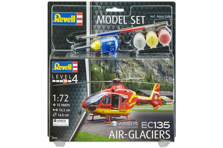 Revell Model Set EC135 AIR-GLACIERS
