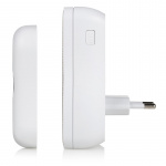 Byron Trådlös dörrklocka med tygfront Plug-in 230V