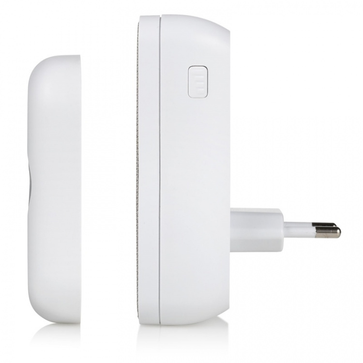 Byron Trådlös dörrklocka med tygfront Plug-in 230V