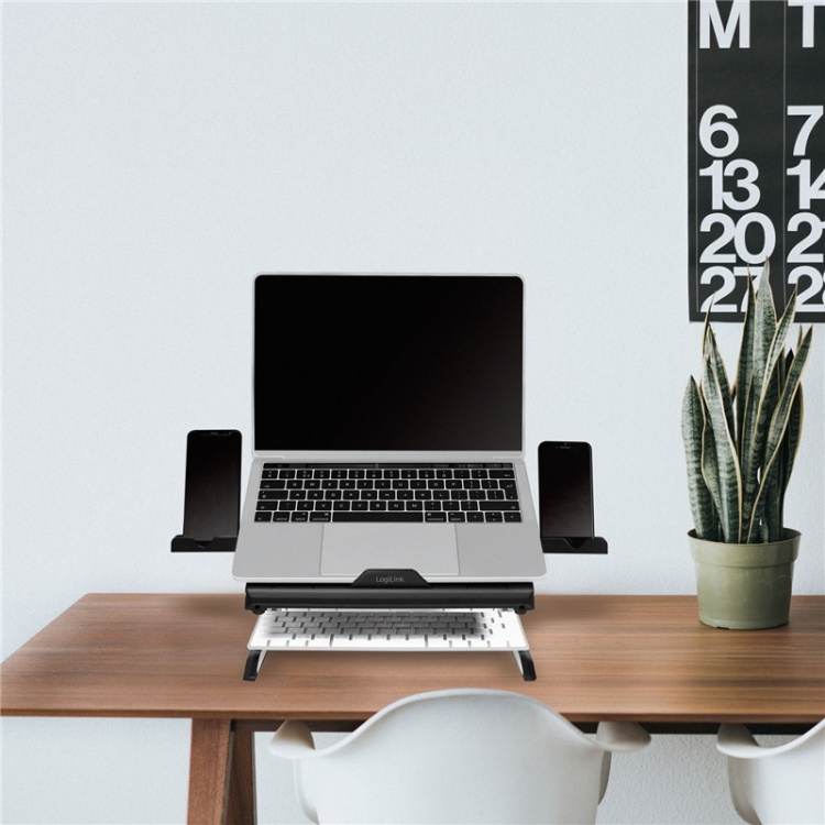LogiLink Hopfällbart Laptopställ LogiLink Hopfällbart Laptopställ