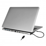 LogiLink USB-C-Docka 11-in-1 HDMI/VGA/R LogiLink USB-C-Docka 11-in-1 HDMI/VGA/R