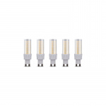 LED lamp, G9, 8W, 230V, 4500K, 5-pack, Wit neutraal