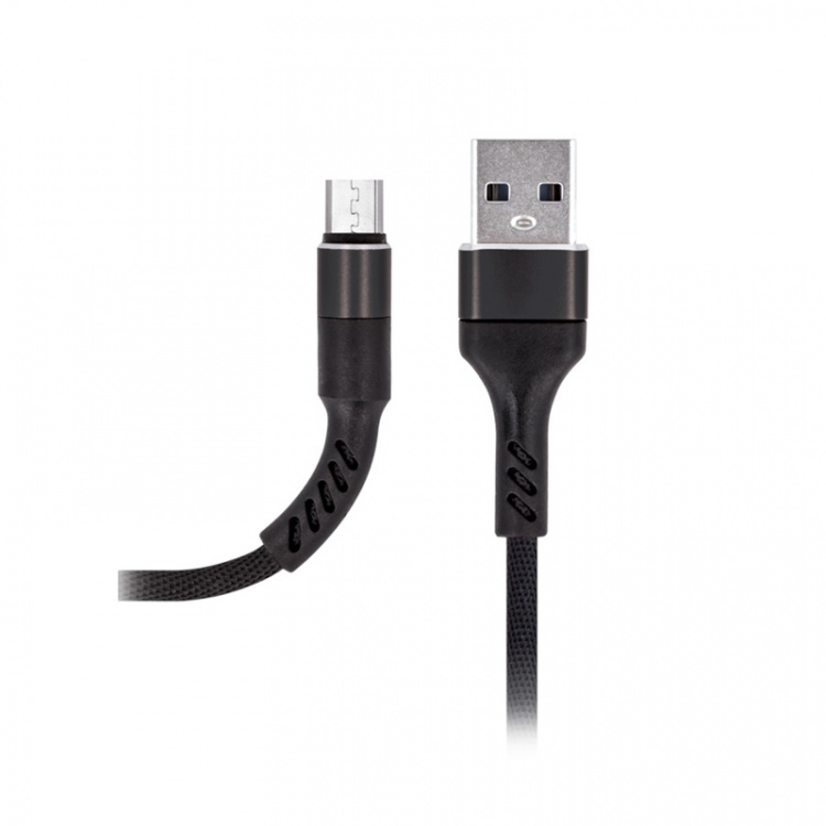 MXUC-01 microUSB-kabel (2A) snel opladen, zwart MXUC-01 microUSB-kabel (2A) snel opladen, zwart
