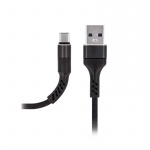 MXUC-01 USB-C kabel (2A) snel opladen, zwart MXUC-01 USB-C kabel (2A) snel opladen, zwart