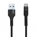 MXUC-01 USB-C kabel (2A) snel opladen, zwart MXUC-01 USB-C kabel (2A) snel opladen, zwart