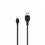 Xo NB103 USB - Lightning-kabel (2,1A) 1m, Zwart Xo NB103 USB - Lightning-kabel (2,1A) 1m, Zwart