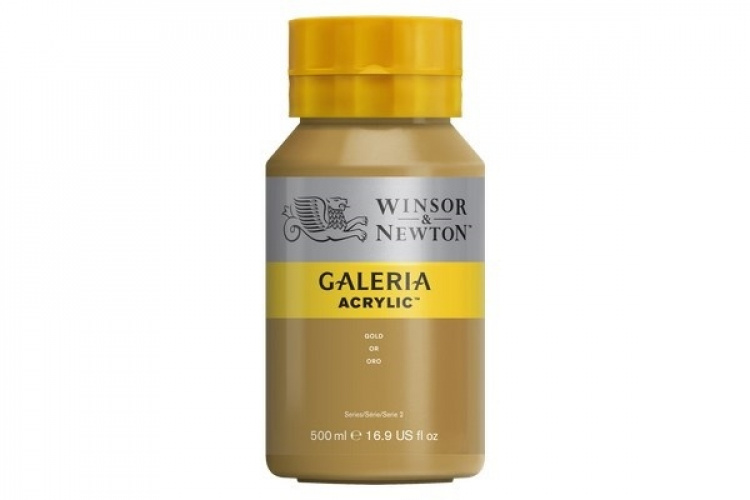 Galeria Acrylic 500Ml Gold 283 Galeria Acrylic 500Ml Gold 283