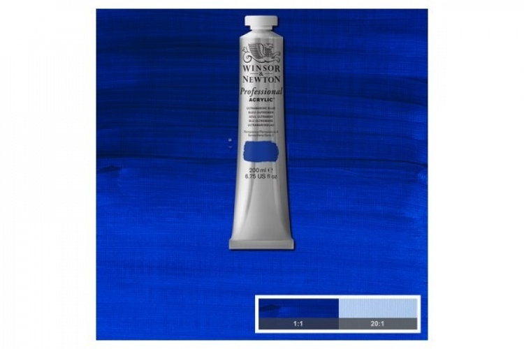 Prof Acrylic 200ML ULTRAMARINE BLUE 664 Prof Acrylic 200ML ULTRAMARINE BLUE 664