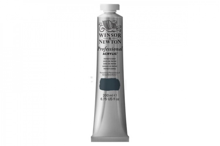 Prof Acrylic 200ML PAYNES GRAY 465 Prof Acrylic 200ML PAYNES GRAY 465