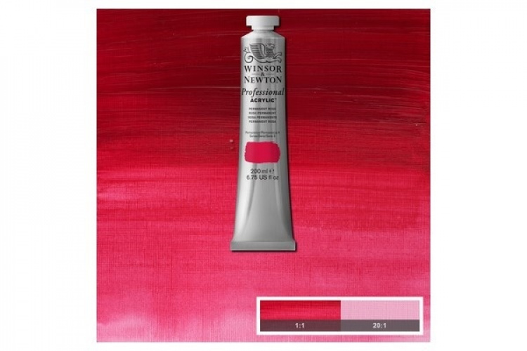 Prof Acrylic 200ML PERMANENT ROSE 502 Prof Acrylic 200ML PERMANENT ROSE 502