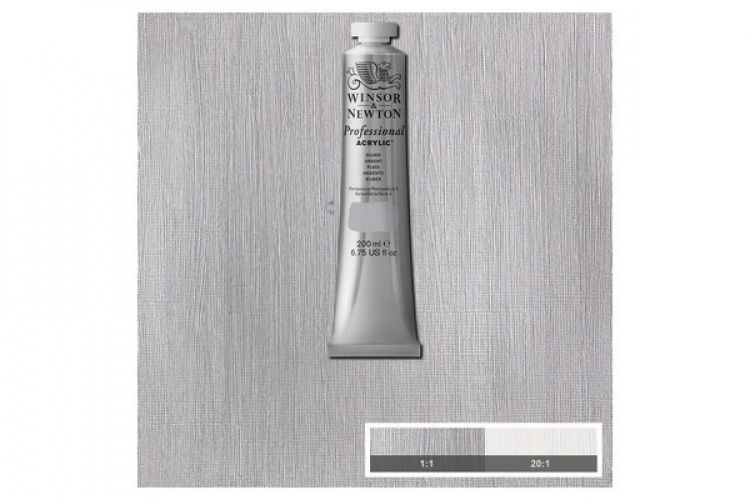 Prof Acrylic 200ML SILVER 617