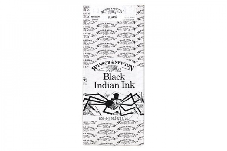Drawing Ink 030 Black Indian ink, 500 ml