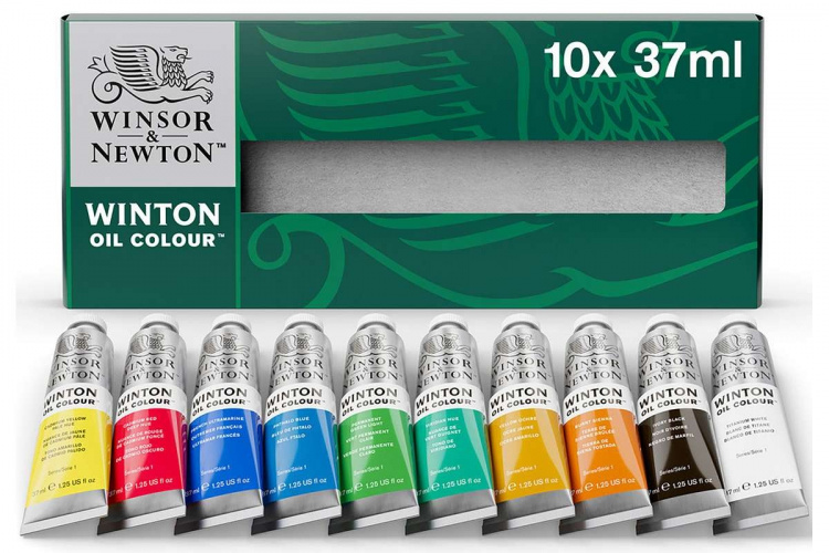Winton Oil Color Tubset 10x37ml