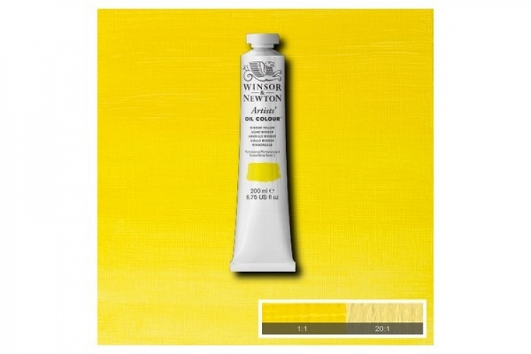Artists Oil Col 200ML WINSOR YELLOW 730