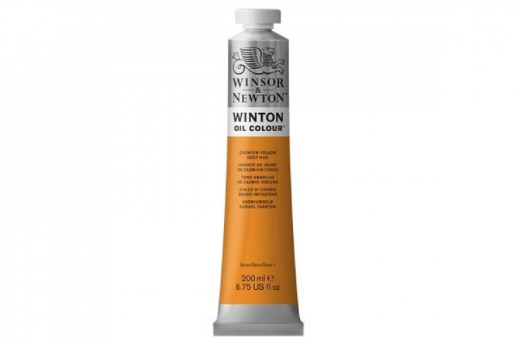 WINTON OIL COL 200 ml Cad yellow deep hue (46) 115