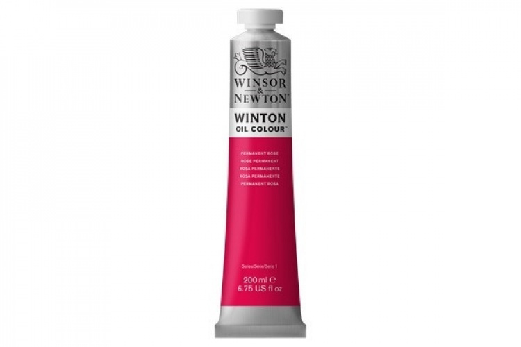 Winton Oil Col 200Ml (49) Permanent Rose 502 Winton Oil Col 200Ml (49) Permanent Rose 502