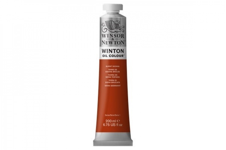 Winton Oil Col 200Ml (02) Burnt Sienna 074 Winton Oil Col 200Ml (02) Burnt Sienna 074