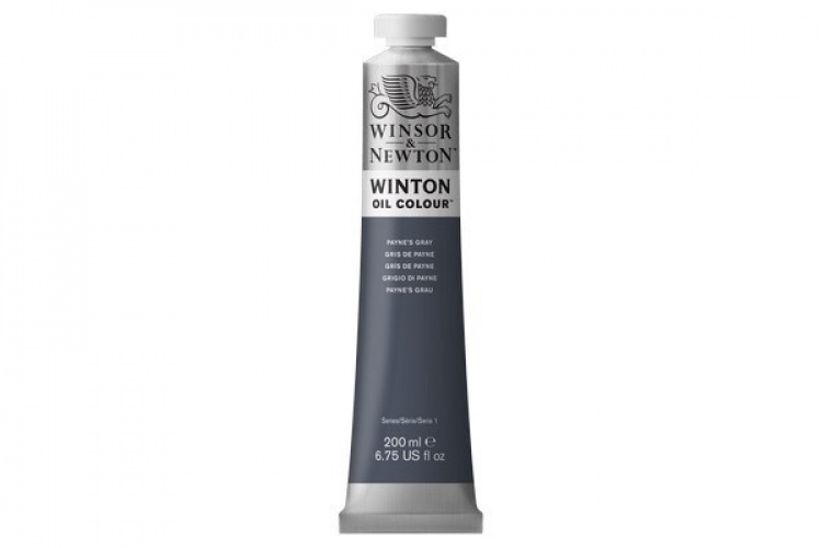 Winton Oil Col 200Ml (32) Payne\'s Grey 465