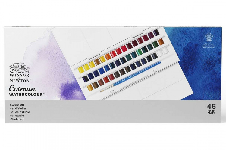 Cotman Water Color 45x½-pan studio