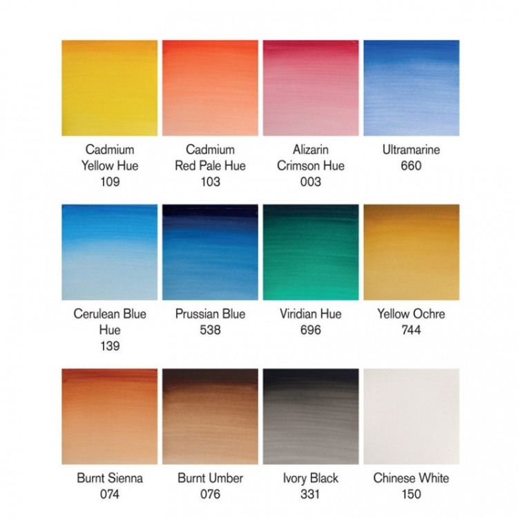 Cotman Water Color Tubset 12x8ml Cotman Water Color Tubset 12x8ml