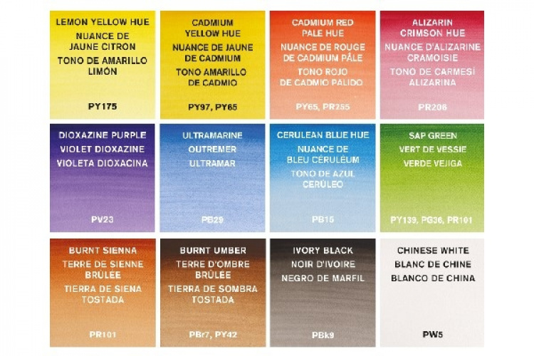 Cotman Water Color Tubset 12x8ml Cotman Water Color Tubset 12x8ml