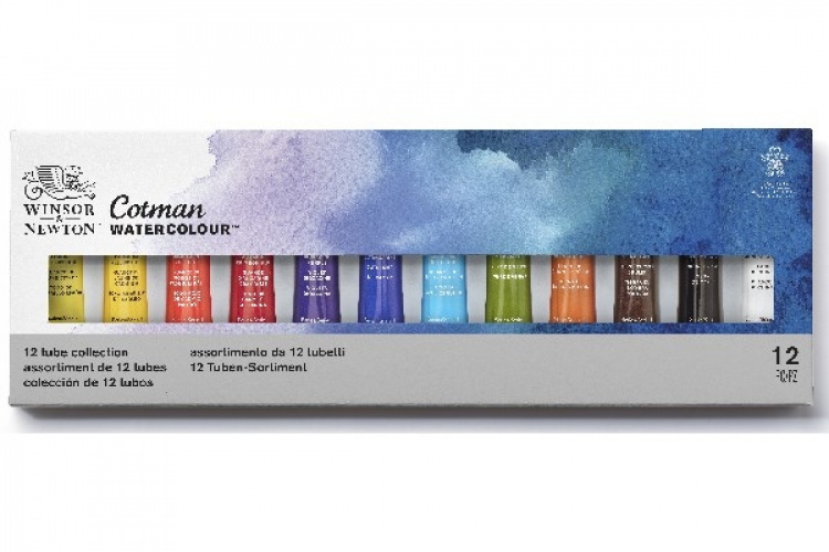 Cotman Water Color Tubset 12x8ml Cotman Water Color Tubset 12x8ml