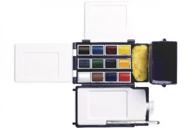Cotman Water Color Field box 12x1/2 pans