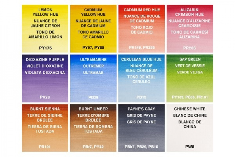 Cotman Water Color Field box 12x1/2 pans