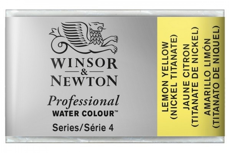 Prof Water Colour Pan/W Lemon Yellow Hue 347 Prof Water Colour Pan/W Lemon Yellow Hue 347