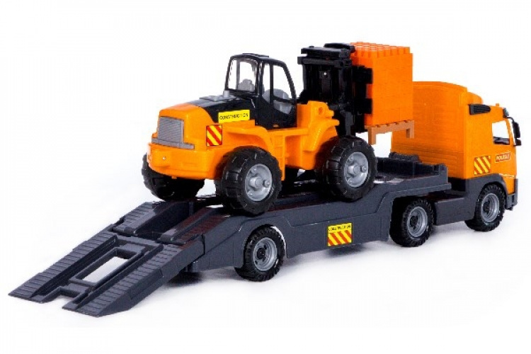 Volvo Lastbil med Gaffeltruck 750x230x345mm