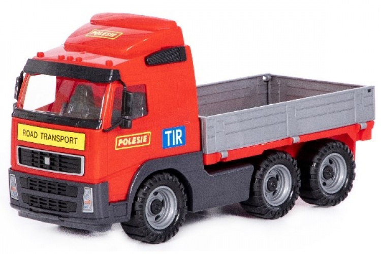 Volvo Lastbil med Flak 450x190x250mm