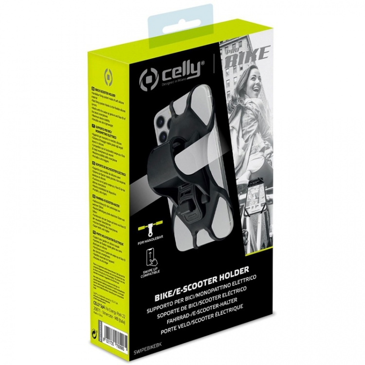 Celly Mobilhållare för styre på cyke Celly Mobilhållare för styre på cyke